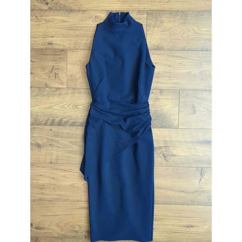 Greta Constantine Womens XS Blue Sleeveless Designer Dress‎